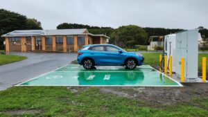 EV charging station Yanakie Town Hall